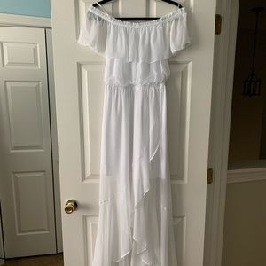 Express Off The Shoulder Maxi Dress